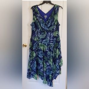 Womens Plus Size 22W Sleeveless Dress NWT 👗 Gorgeous 🎁
